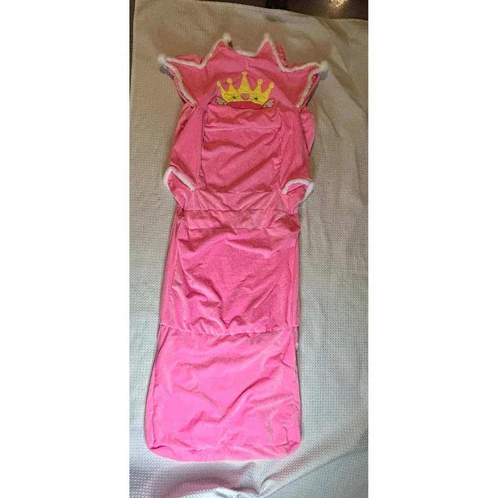 Princess Crown Pink Slipcover for Children's Armchair Cozy Chair Washable Cover